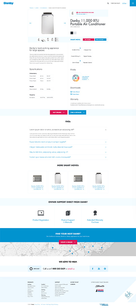 Product page